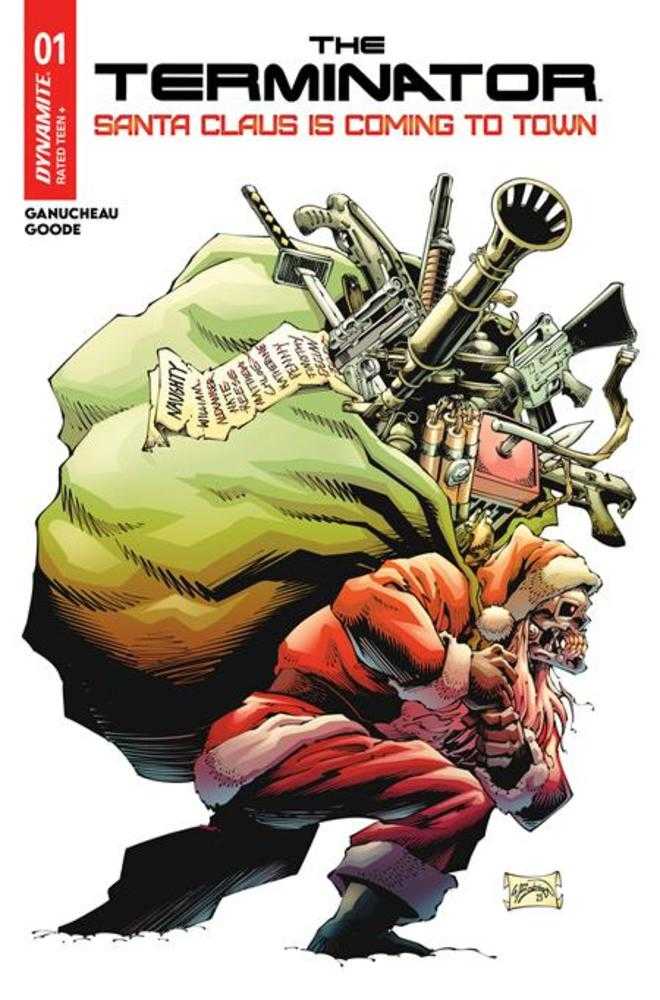 Terminator Santa Claus Is Coming To Town #1 (One Shot) Cover A Will Robson - Prime 151 Collectibles