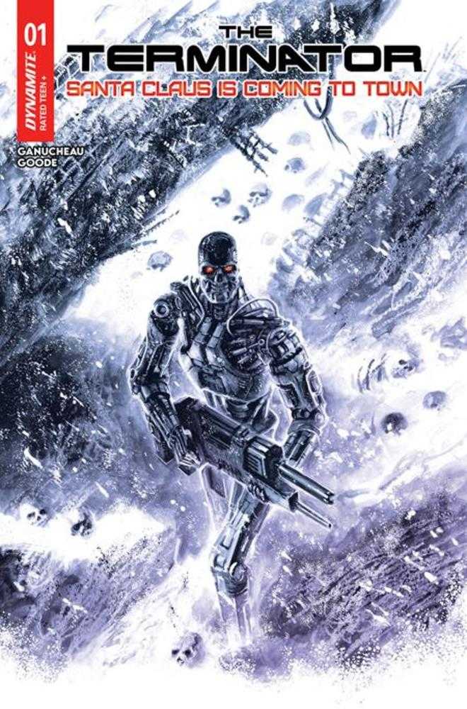 Terminator Santa Claus Is Coming To Town #1 (One Shot) Cover B Francesco Biagini Variant - Prime 151 Collectibles