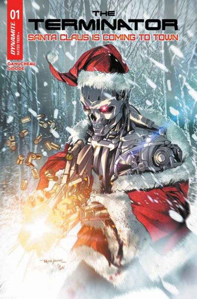 Terminator Santa Claus Is Coming To Town #1 (One Shot) Cover C Reese Hannigan Variant - Prime 151 Collectibles