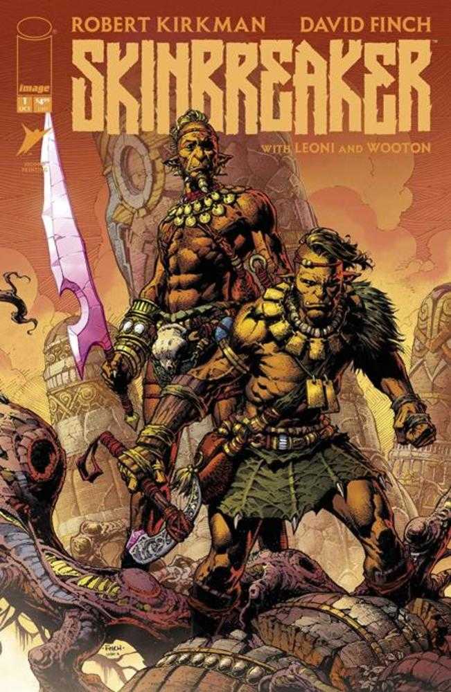 Skinbreaker #1 2nd Printing Cover A David Finch