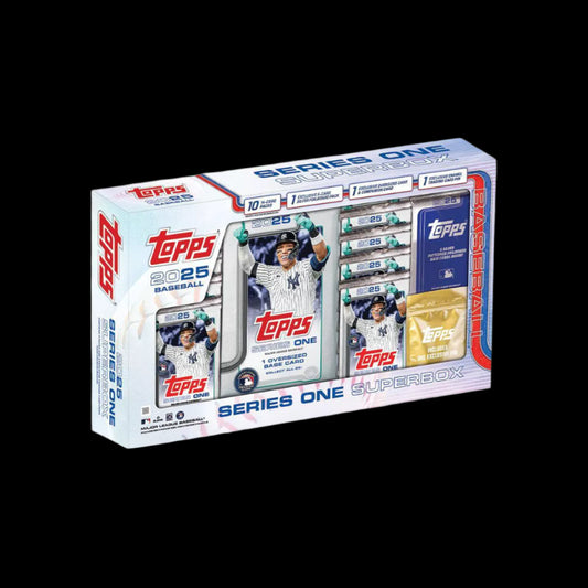 2025 Topps MLB Series One Baseball Trading Card Super Box