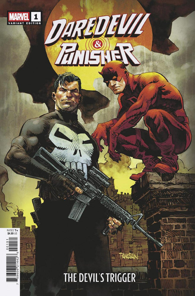 Daredevil / Punisher: The Devil's Trigger #1 Cover E Dan Panosian Variant cover
