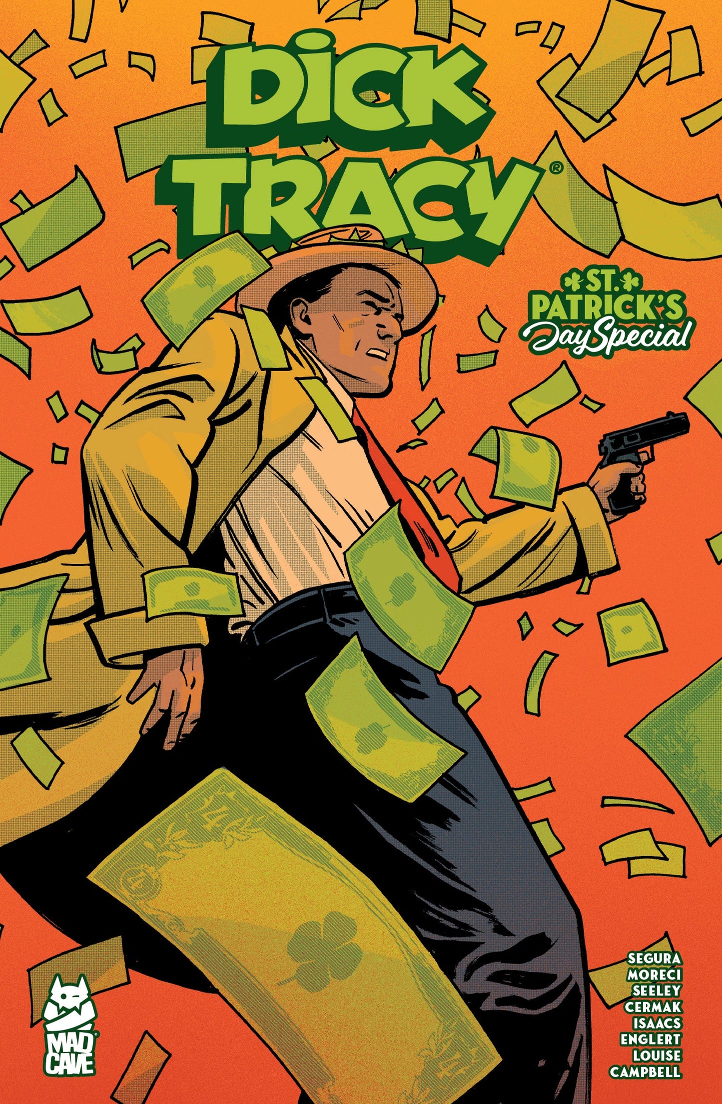 Dick Tracy St. Patricks Day Special #1 Cover B Jacob Phillips Variant cover