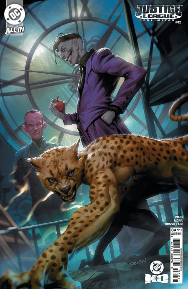 Justice League Unlimited, Vol. 2 #12 Cover C Derrick Chew Variant cover