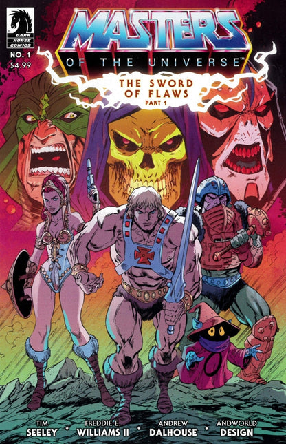 He-Man and the Masters of the Universe, Vol. 3 (Dark Horse) #1 Cover B Tim Seeley Variant cover