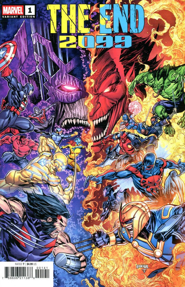 The End 2099 #1 Cover D Ken Lashley Variant cover