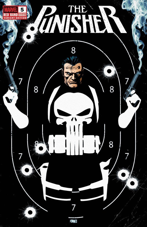 The Punisher: Red Band #5 Cover C Jorge Fornés Variant cover