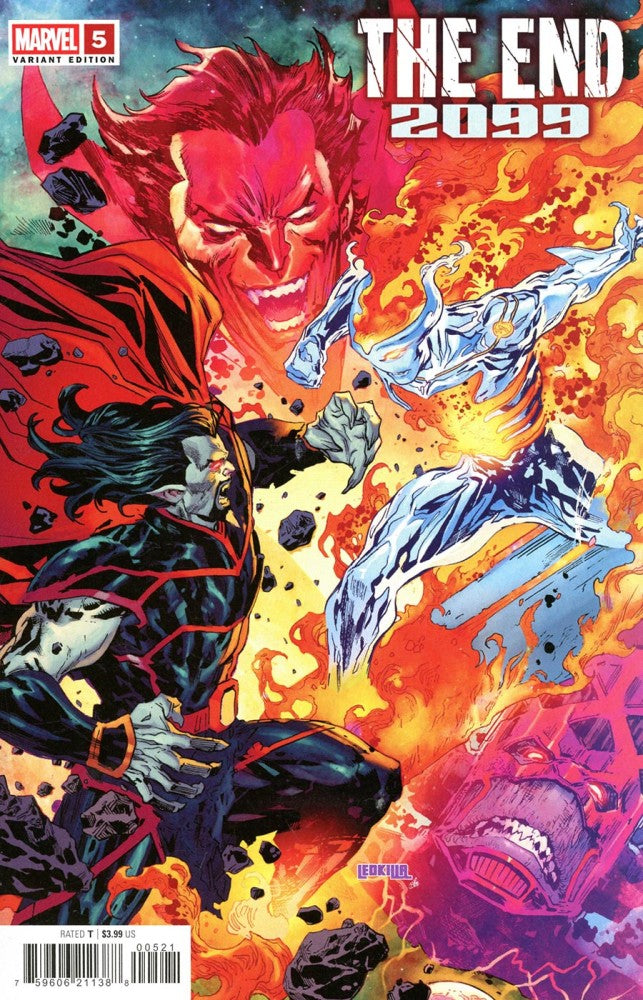 The End 2099 #5 Cover B Ken Lashley Battle Variant cover