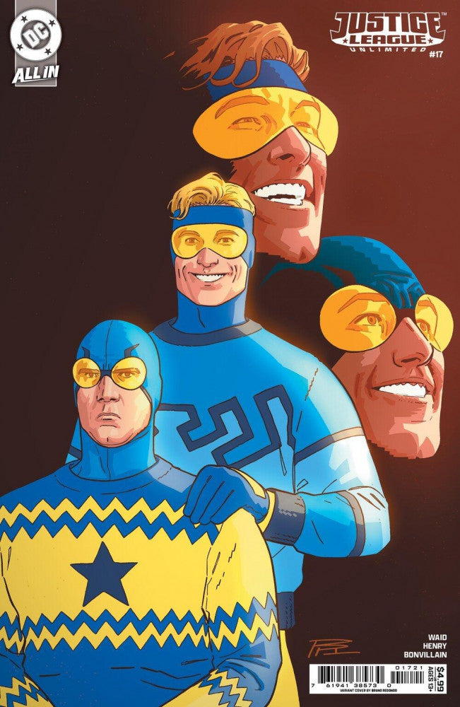 Justice League Unlimited, Vol. 2 #17 Cover B Bruno Redondo Variant cover