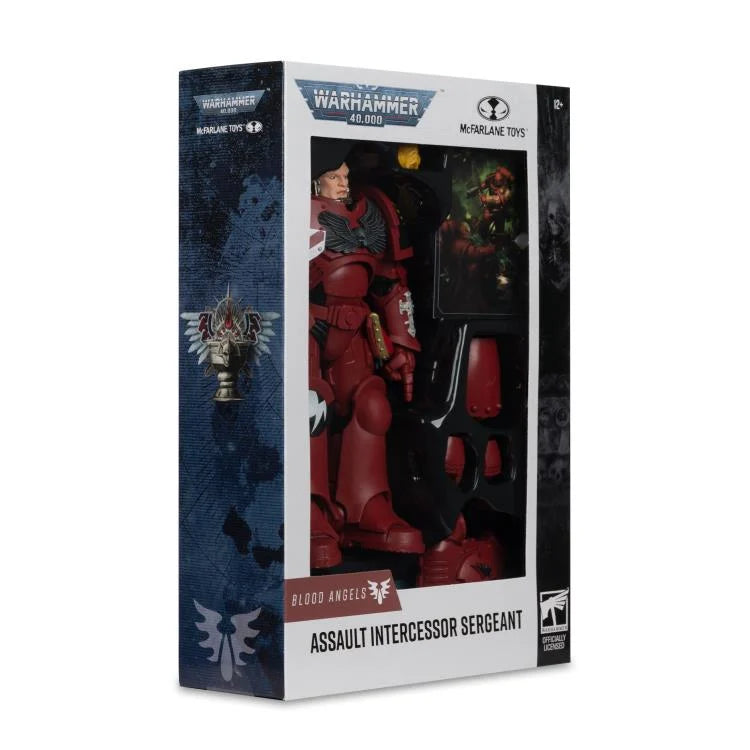 McFarlane Warhammer 40K Blood Angels Assault Intercessor Sergeant 7-Inch