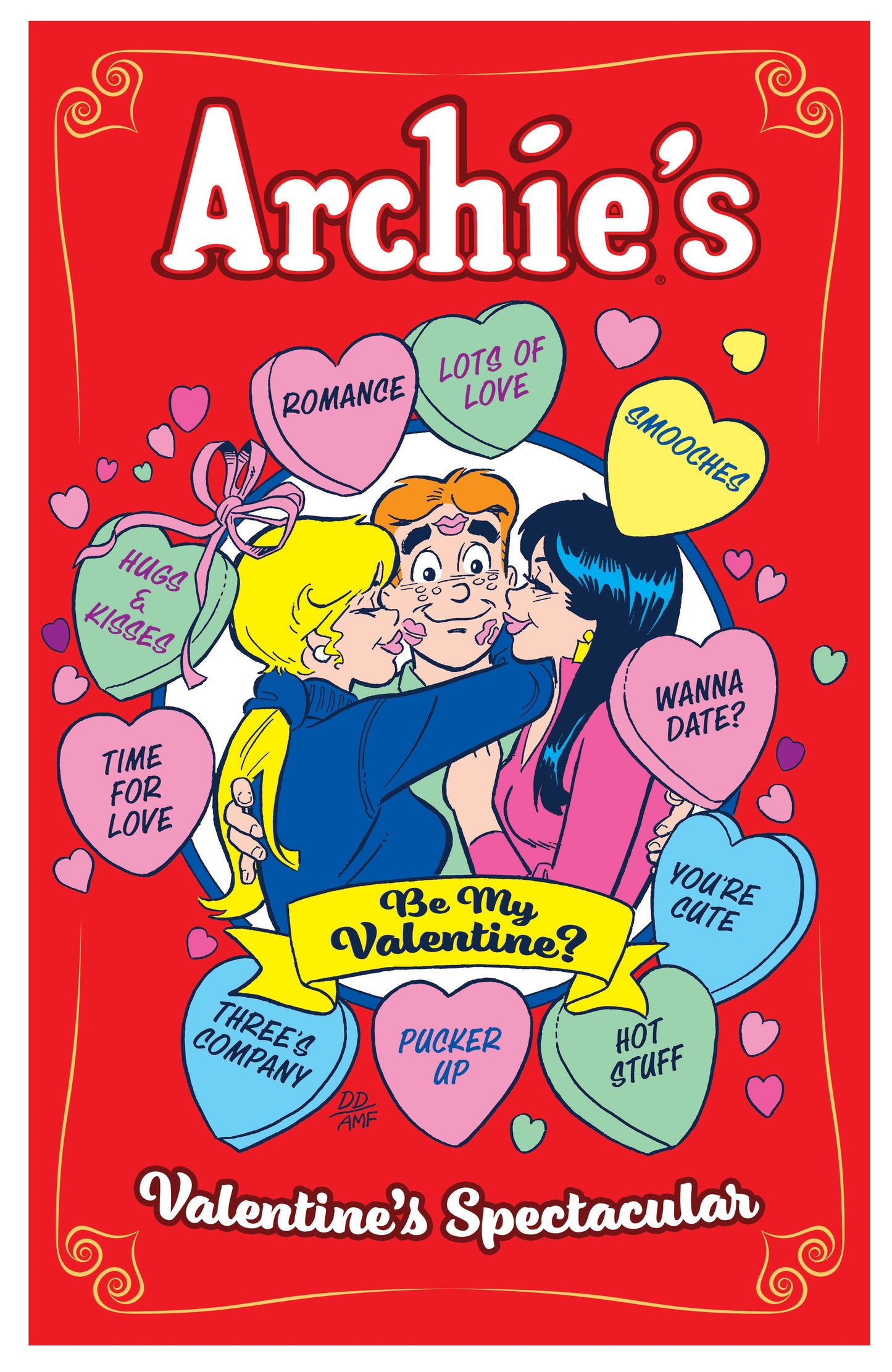 Archie’s Valentine’s Spectacular 2026 #1 Cover B Dan Decarlo Alison Flood Retro Art Variant cover