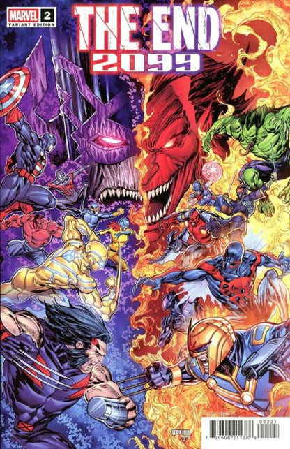The End 2099 #2 Cover B Ken Lashley Cover Error Variant