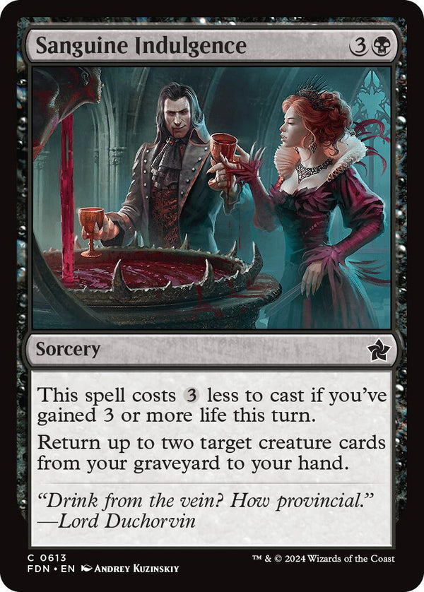 Sanguine Indulgence