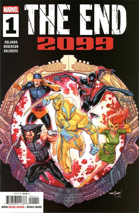 The End 2099 #1 Cover A David Marquez Regular cover