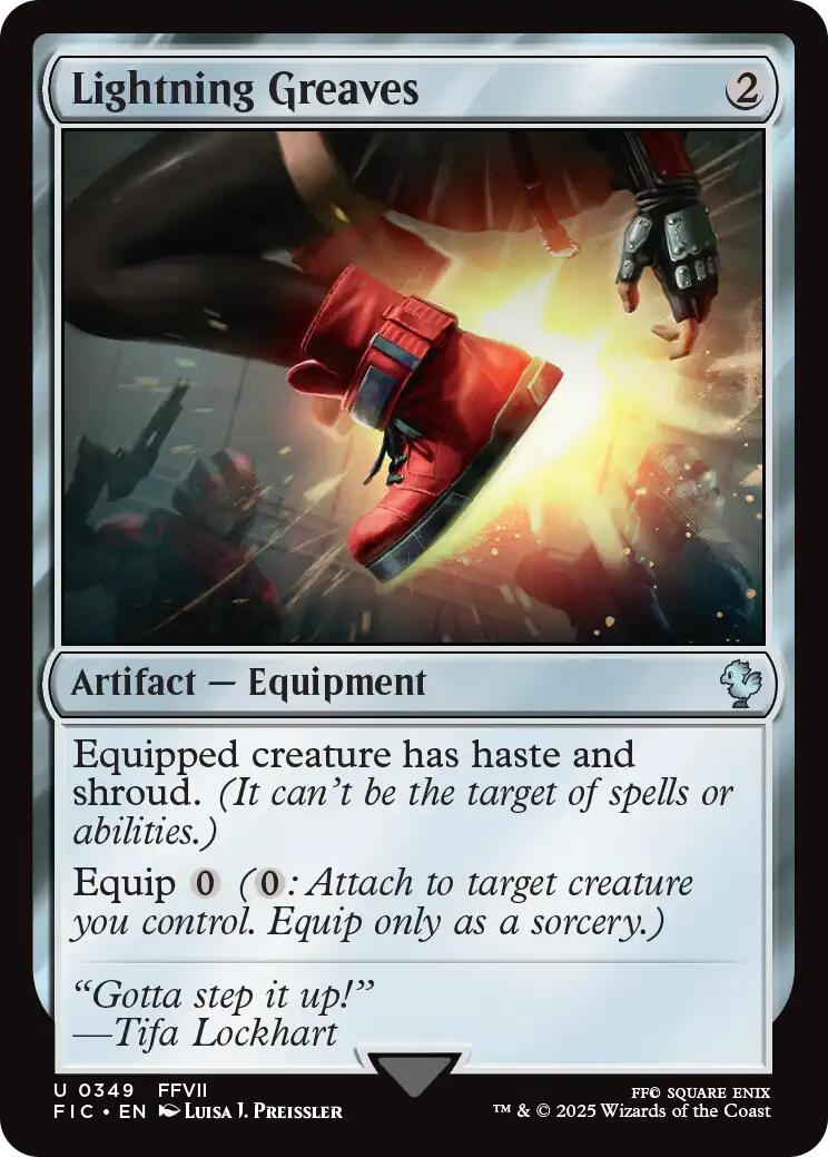 Lightning Greaves