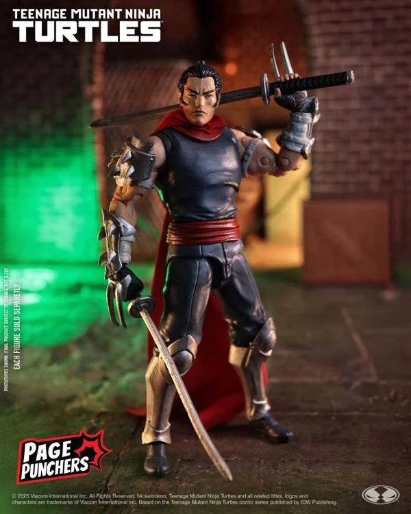 McFarlane TMNT Page Punchers Shredder 5-Inch Figure with Comic