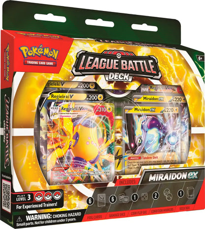 Pokémon TCG: Miraidon ex League Battle Deck - Prime 151 Collectibles
