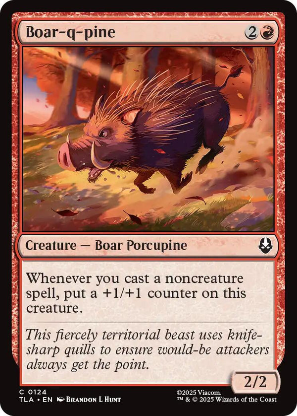Boar-q-pine