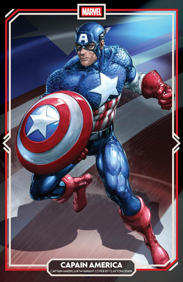 Captain America, Vol. 12 #7 Cover C Clayton Crain Variant cover