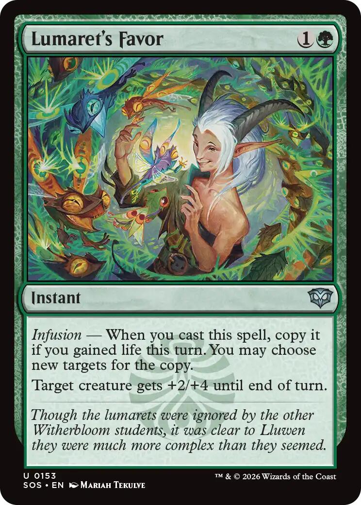 Lumaret's Favor