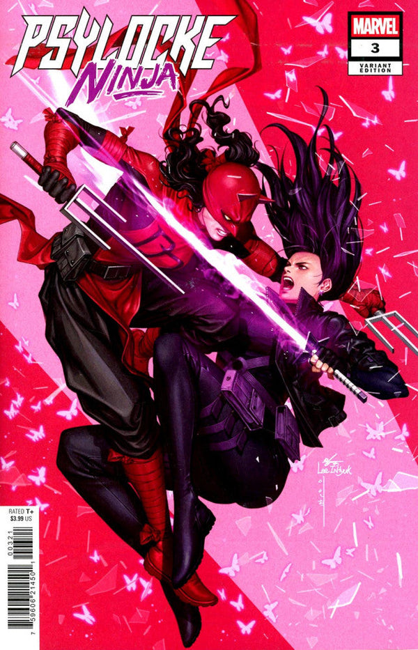 Psylocke: Ninja #3 Cover B InHyuk Lee Variant cover