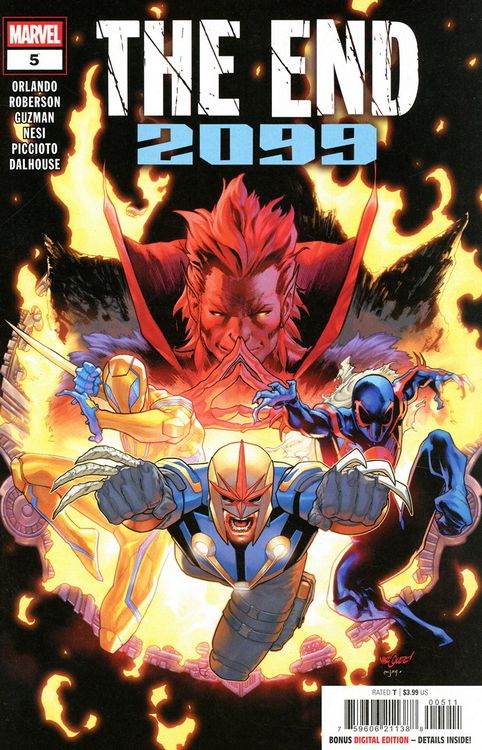 The End 2099 #5 Cover A David Marquez Regular cover