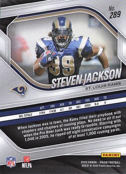2025 Panini Prizm #289 Steven Jackson
