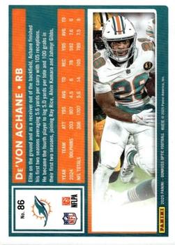 2025 Donruss Optic #86 De'Von Achane