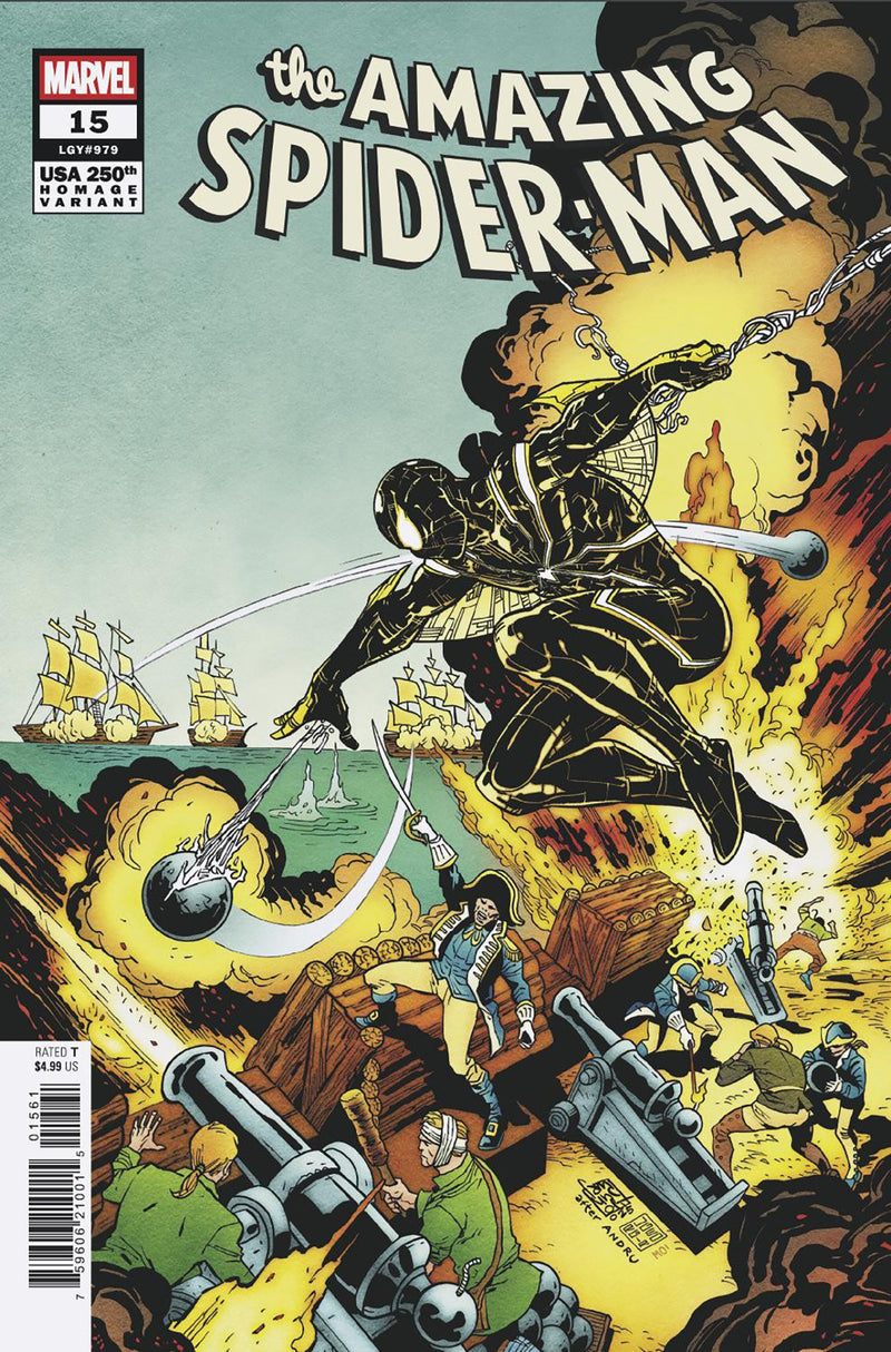 Amazing Spider-Man #15 Giuseppe Camuncoli 250 Th Homage Variant