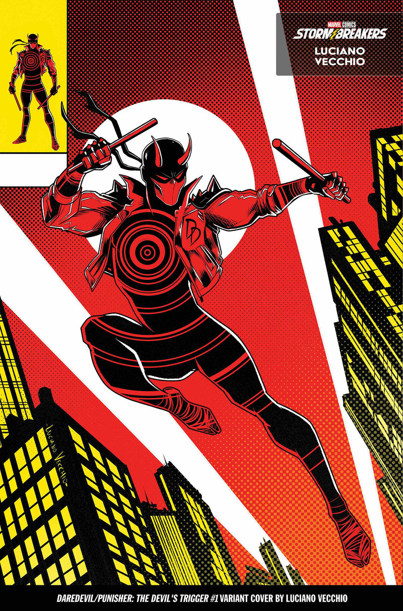 Daredevil/Punisher: The Devil's Trigger #1 Luciano Vecchio From The Chaos A Costume Variant - Prime 151 Collectibles