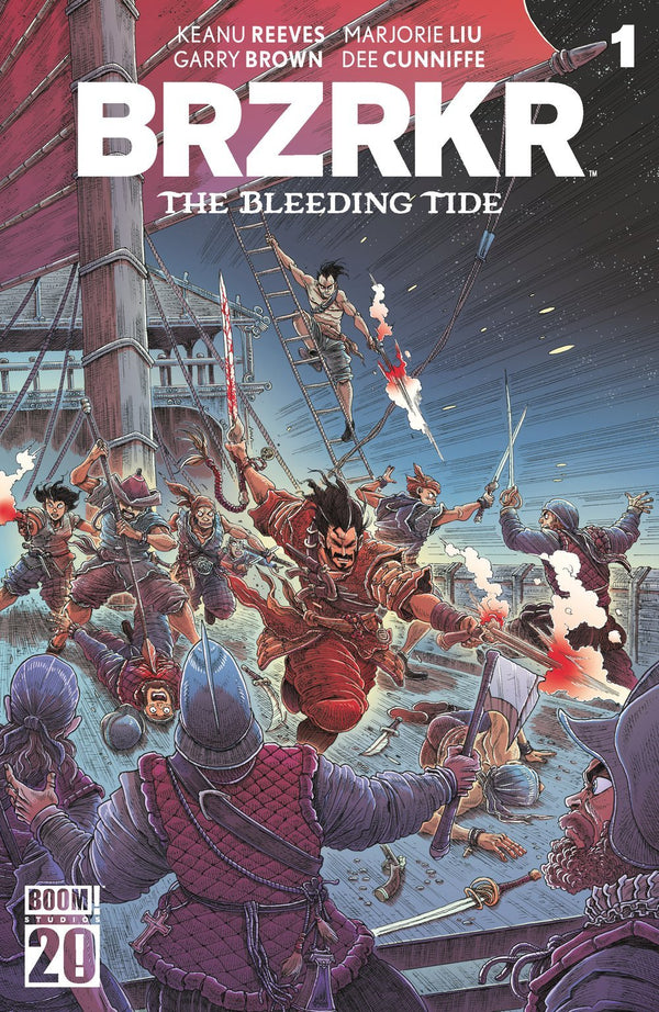 BRZRKR: The Bleeding Tide #1 Cover K James Stokoe FOC Variant cover