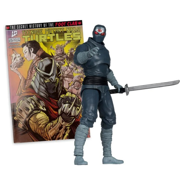 McFarlane TMNT Page Punchers Foot Soldier 5-Inch Figure with Comic