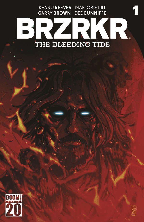 BRZRKR: The Bleeding Tide #1 Cover C Michael Dialynas Anniversary Variant cover