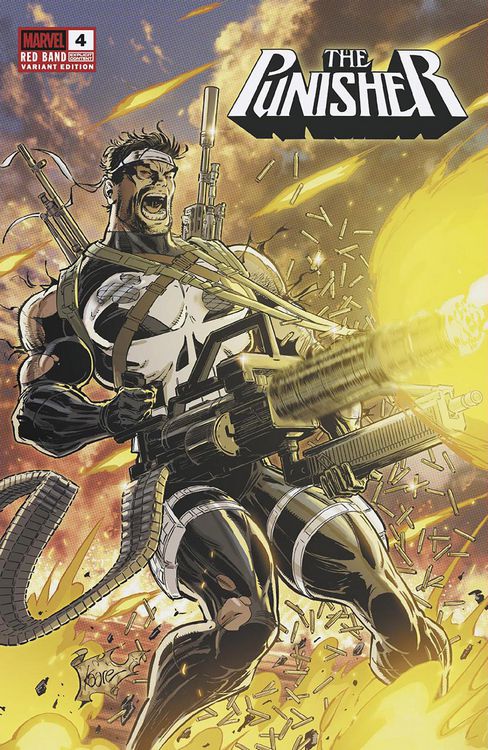 The Punisher: Red Band #4 Cover B Kaare Andrews Variant cover