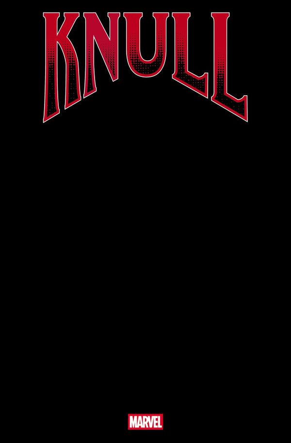 Knull #1 Cover B Blank Variant cover