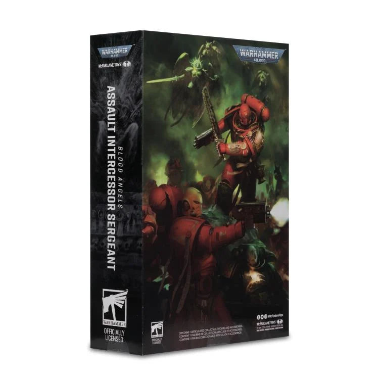 McFarlane Warhammer 40K Blood Angels Assault Intercessor Sergeant 7-Inch