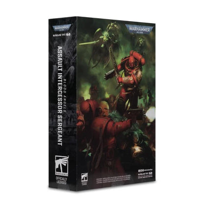 McFarlane Warhammer 40K Blood Angels Assault Intercessor Sergeant 7-Inch