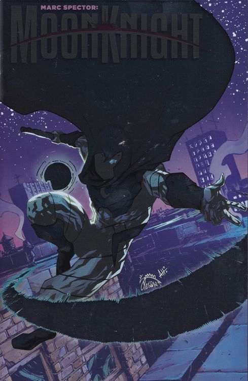Marc Spector: Moon Knight, Vol. 2 #1 Cover B Ryan Stegman Foil Variant cover