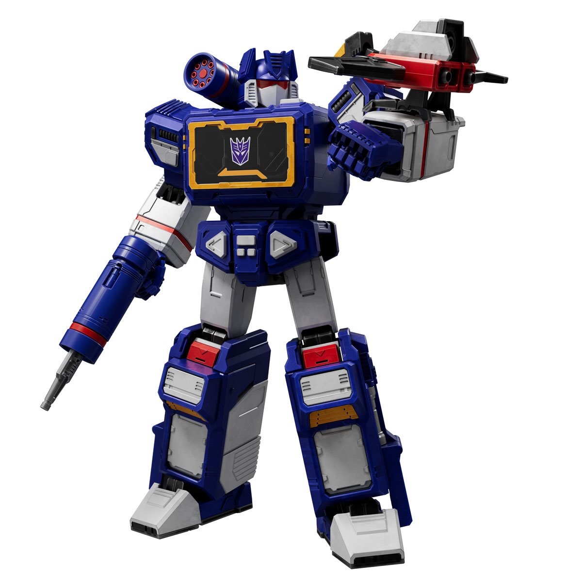 Blokees Transformers Action Edition G1 Soundwave AE03 model kit, assembled Decepticon figure