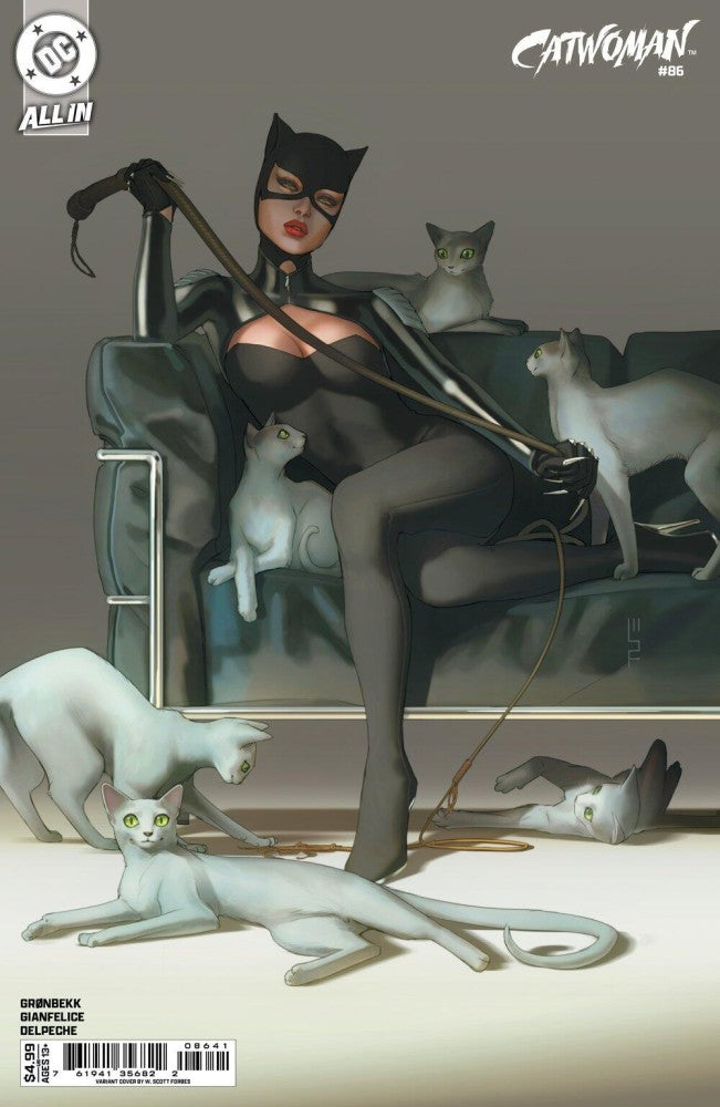 Catwoman, Vol. 5 #86 Cover D W. Scott Forbes Variant cover