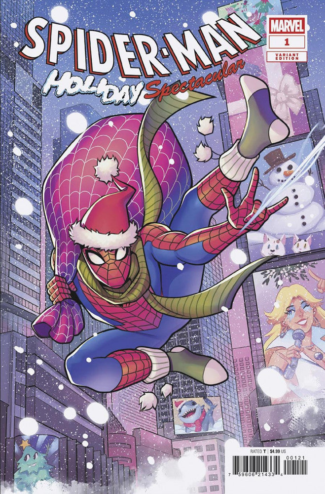 Spider-Man: Holiday Spectacular #1 Cover B Kasia Nie Variant cover
