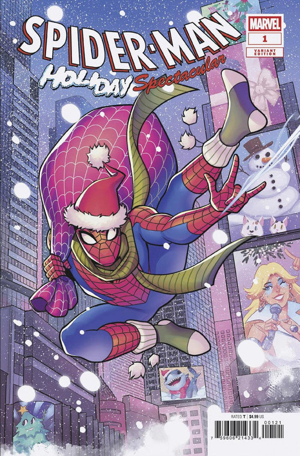 Spider-Man: Holiday Spectacular #1 Cover B Kasia Nie Variant cover