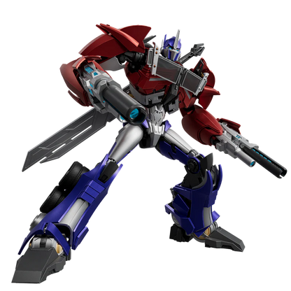 Blokees Optimus Prime Action Edition 06 model kit by Blokees - LED chest detail