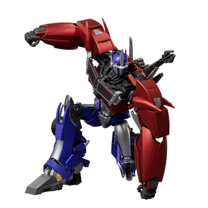Blokees Optimus Prime Action Edition 06 model kit by Blokees - action pose