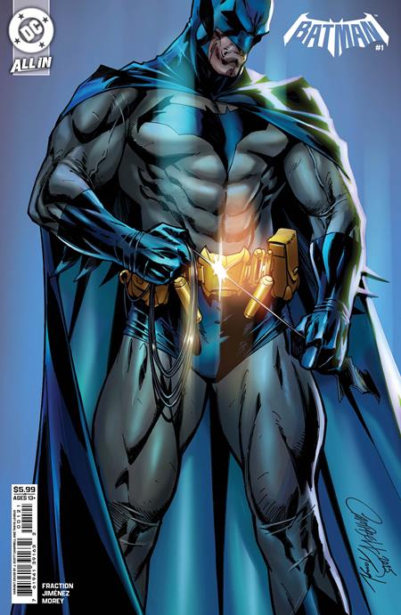 Batman #1 CVR D J. Scott Campbell Card Stock Variant Cover – DC Comics Comic Book