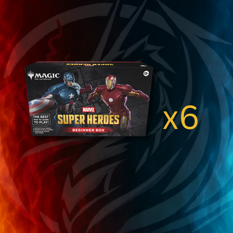 [PRE-ORDER] MTG | Marvel Super Heroes — Beginner Box x6 (Case)