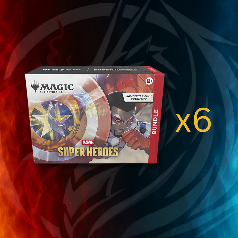 [PRE-ORDER] MTG | Marvel Super Heroes — Bundle x6 (Case)