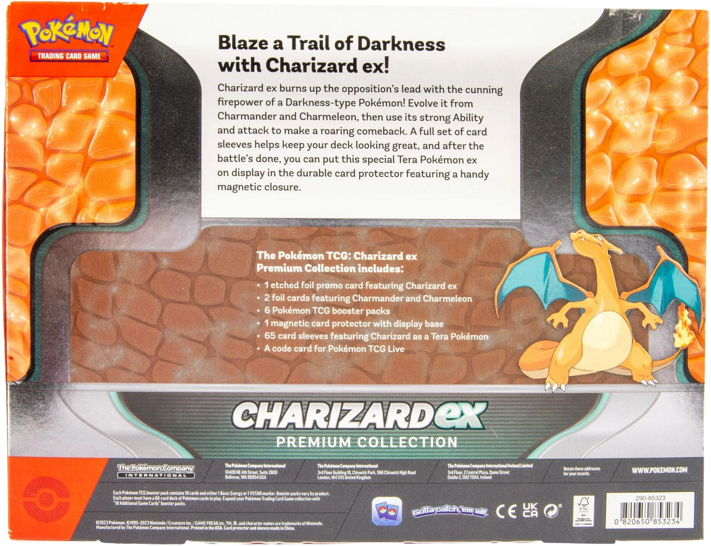 Pokémon TCG: Charizard ex Premium Collection – Premium Promo Set & Booster Bundle