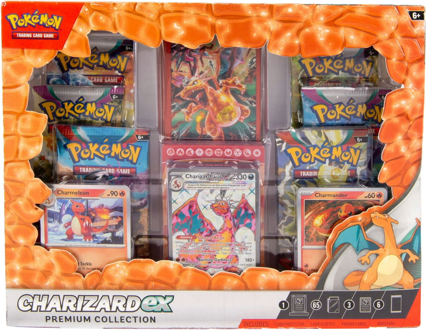 Pokémon TCG: Charizard ex Premium Collection – Premium Promo Set & Booster Bundle