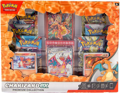 Pokémon TCG: Charizard ex Premium Collection – Premium Promo Set & Booster Bundle